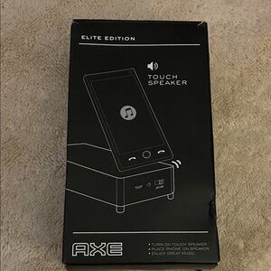 AXE Elite Edition Black Touch Speaker